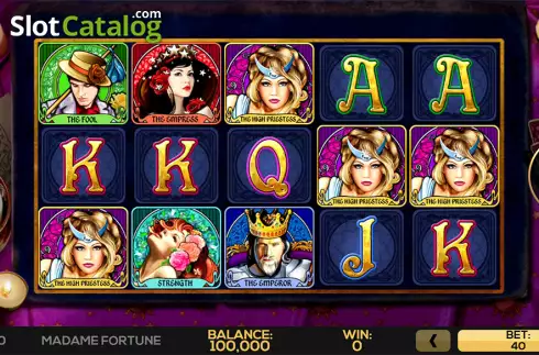 Οθόνη2. Madame Fortune (High 5 Games) Κουλοχέρης