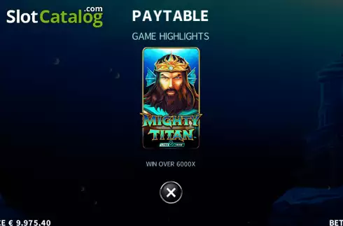 Οθόνη9. Mighty Titan Link and Win Κουλοχέρης