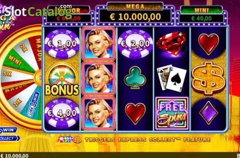 Οθόνη3. Vegas Mega Spin Κουλοχέρης