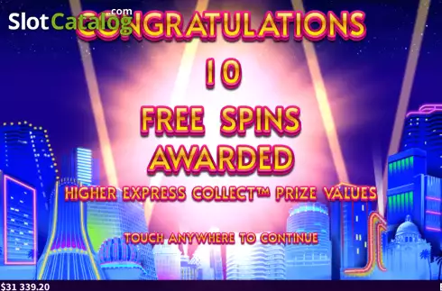 Οθόνη6. Vegas Mega Spin Κουλοχέρης