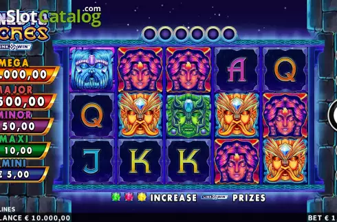 Οθόνη3. Runes to Riches Κουλοχέρης