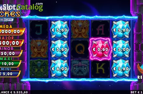 Οθόνη9. Runes to Riches Κουλοχέρης