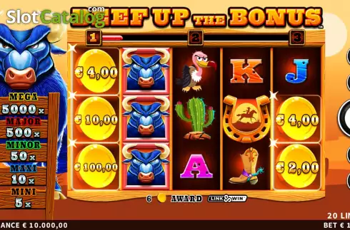 Οθόνη3. Beef Up the Bonus Κουλοχέρης