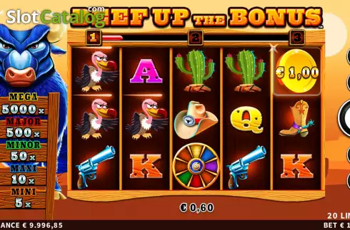 Οθόνη4. Beef Up the Bonus Κουλοχέρης