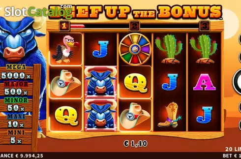Οθόνη5. Beef Up the Bonus Κουλοχέρης