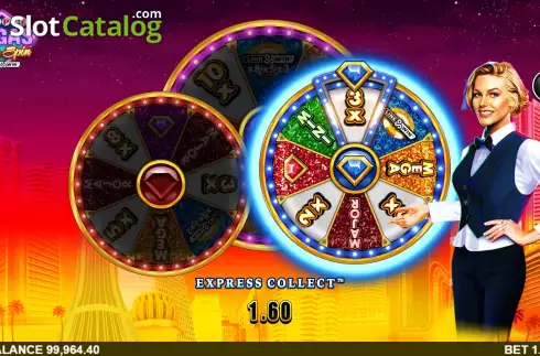 Οθόνη7. Triple Vegas Mega Spin Κουλοχέρης
