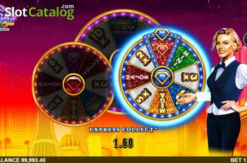 Οθόνη8. Triple Vegas Mega Spin Κουλοχέρης