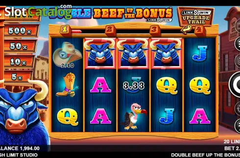 Οθόνη3. Double Beef Up The Bonus Κουλοχέρης 