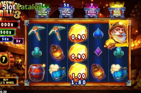 Οθόνη3. Boomstick Bill 3 Κουλοχέρης 