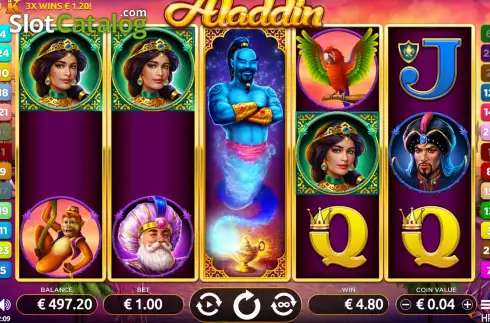Οθόνη4. Aladdin (Holland Power Gaming) Κουλοχέρης