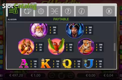 Οθόνη7. Aladdin (Holland Power Gaming) Κουλοχέρης