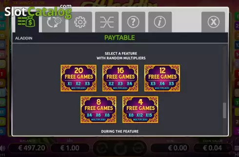 Οθόνη8. Aladdin (Holland Power Gaming) Κουλοχέρης