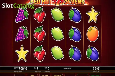 Οθόνη2. Red Hot Sevens (Holland Power Gaming) Κουλοχέρης