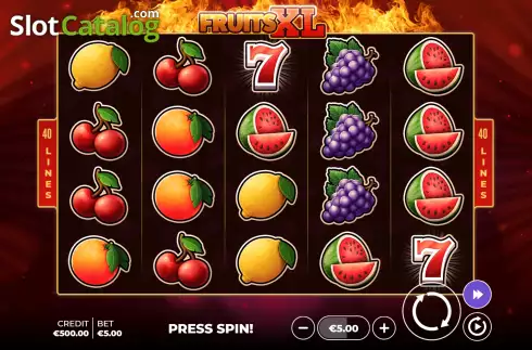 Οθόνη2. Fruits XL Κουλοχέρης