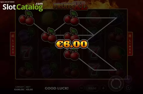 Οθόνη3. Fruits XL Bonus Spin Κουλοχέρης 
