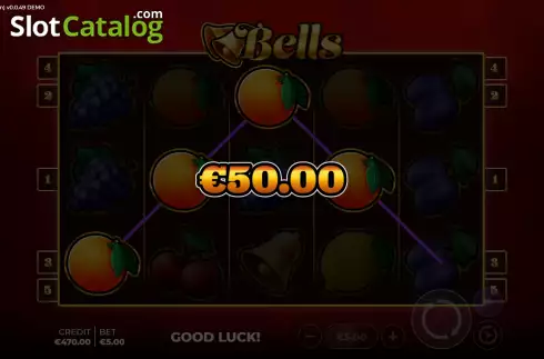 Οθόνη3. Bells Bonus Spin Κουλοχέρης