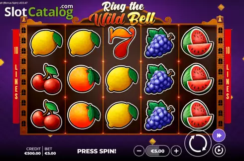 Οθόνη2. Ring the Wild Bell Bonus Spin Κουλοχέρης