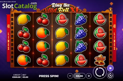 Οθόνη2. Ring the Wild Bell XL Bonus Spin Κουλοχέρης 
