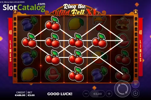 Οθόνη5. Ring the Wild Bell XL Bonus Spin Κουλοχέρης 