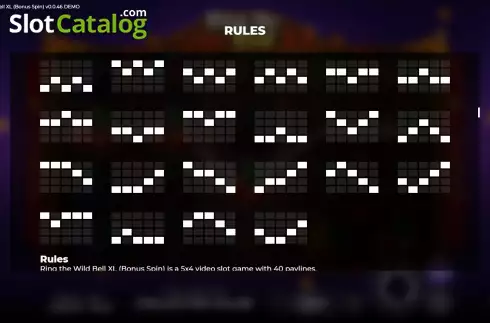 Οθόνη9. Ring the Wild Bell XL Bonus Spin Κουλοχέρης 