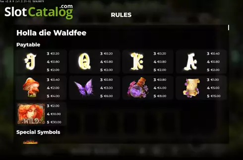 Οθόνη9. Holla die Waldfee Κουλοχέρης 