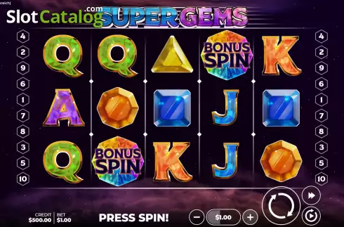 Οθόνη2. Super Gems (Hölle Games) Κουλοχέρης