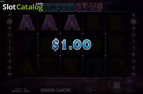 Οθόνη4. Super Gems (Hölle Games) Κουλοχέρης