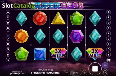Οθόνη9. Super Gems (Hölle Games) Κουλοχέρης