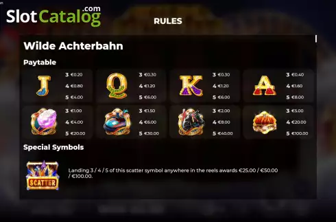 Οθόνη7. Wilde Achterbahn Κουλοχέρης