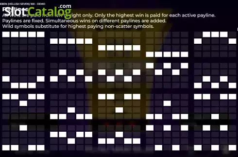 Οθόνη9. Hellish Seven 100 Κουλοχέρης