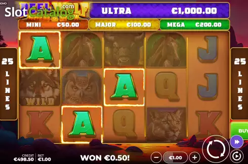 Οθόνη4. Reel Wolf Κουλοχέρης