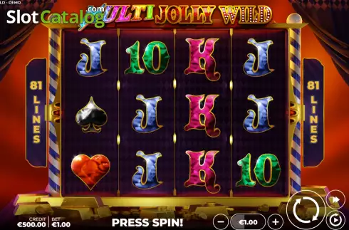 Οθόνη2. Multi Jolly Wild Κουλοχέρης 