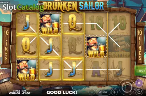Οθόνη5. Drunken Sailor (Hölle Games) Κουλοχέρης