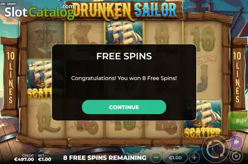 Οθόνη8. Drunken Sailor (Hölle Games) Κουλοχέρης