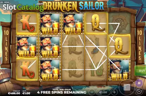 Οθόνη9. Drunken Sailor (Hölle Games) Κουλοχέρης