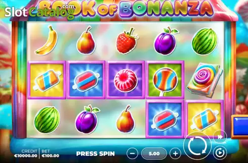 Οθόνη3. Book of Bonanza (Hölle Games) Κουλοχέρης 