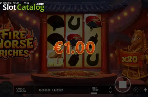 Οθόνη3. Fire Horse Riches Κουλοχέρης