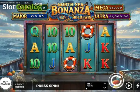 Οθόνη2. North Sea Bonanza Hold & Win Κουλοχέρης 