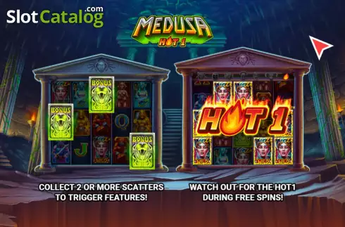 Οθόνη2. Medusa Hot 1 Κουλοχέρης