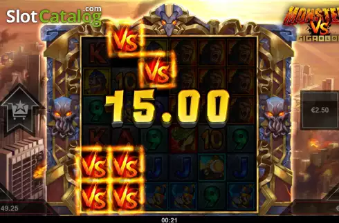 Οθόνη6. Monsters vs Gigablox Κουλοχέρης 