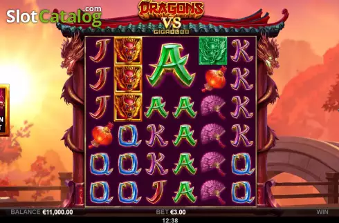Οθόνη2. Dragons vs GigaBlox Κουλοχέρης
