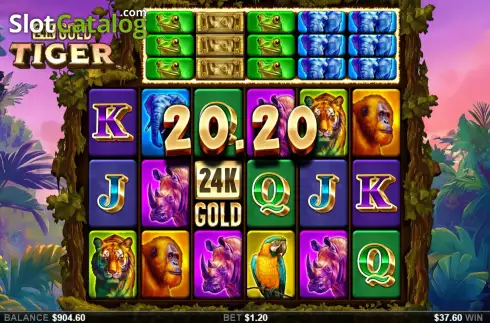 Οθόνη3. 24K Gold Tiger Κουλοχέρης
