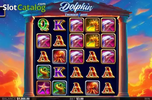 Οθόνη2. Dolphin Thunder Ways Κουλοχέρης 