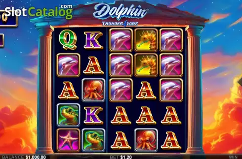 Οθόνη2. Dolphin Thunderways Κουλοχέρης