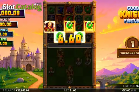 Οθόνη3. Good Knight Fortune Κουλοχέρης