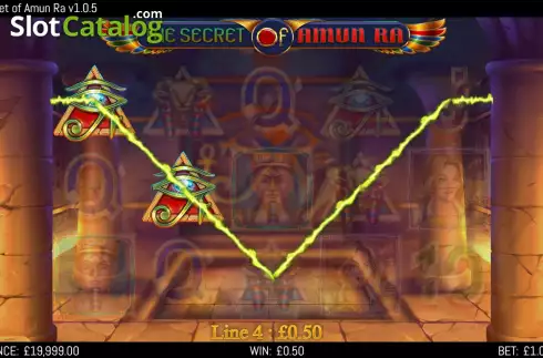Οθόνη3. The Secret of Amun Ra Κουλοχέρης