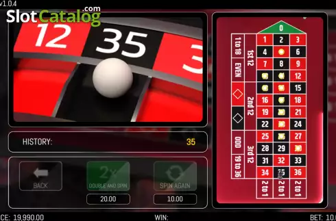 Οθόνη5. Roulette (HungryBear) Κουλοχέρης