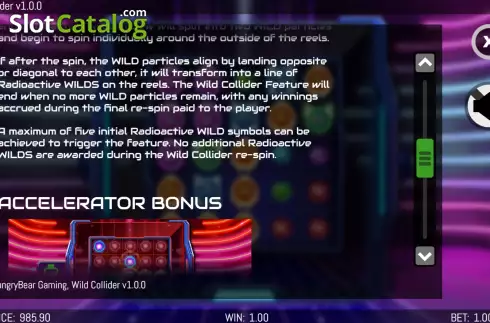 Οθόνη9. Wild Collider Κουλοχέρης 