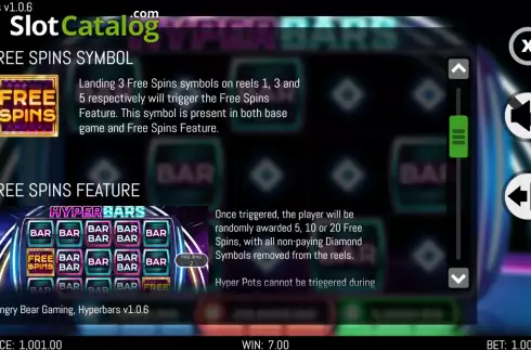 Οθόνη7. Hyper Bars Κουλοχέρης