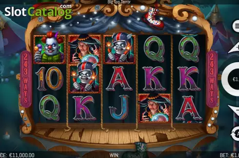 Οθόνη2. Big Top Terror Κουλοχέρης